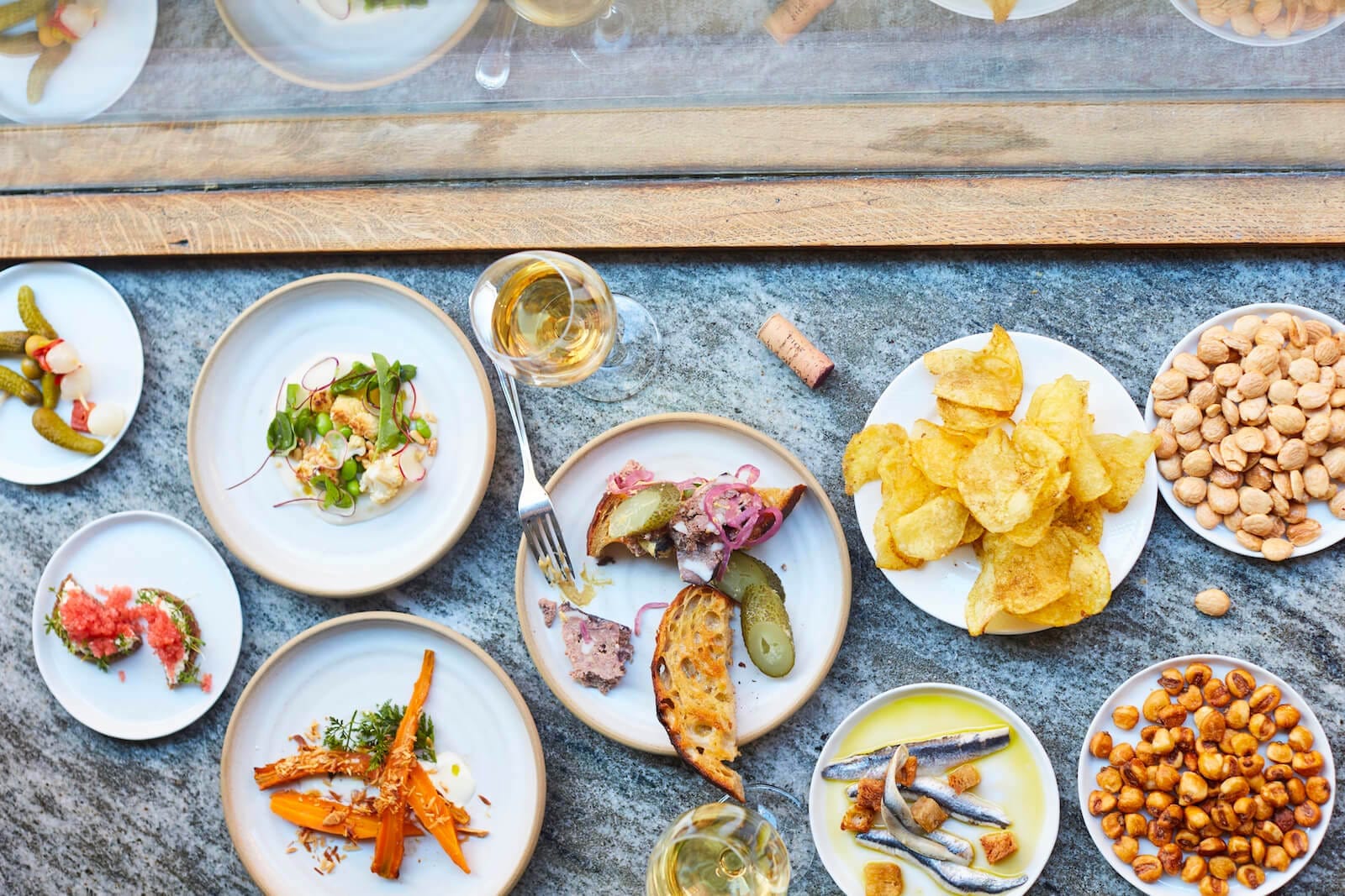 Food at Wine Café Tyge & Sessil