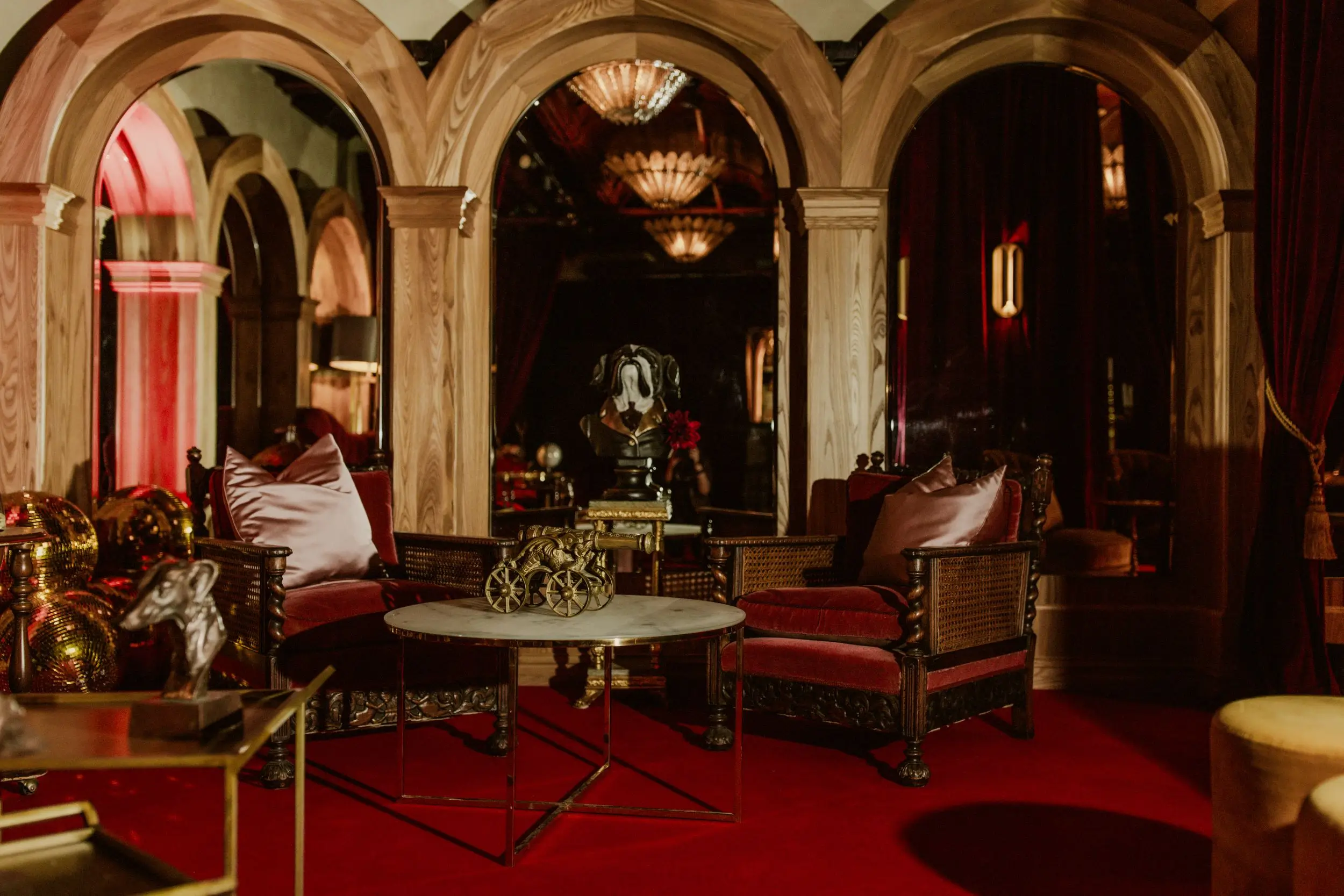 La voute unika inredning